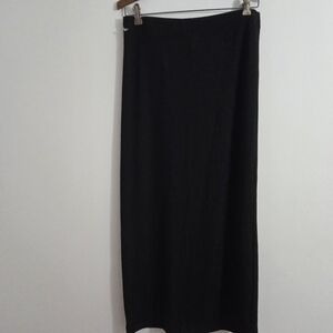 Divided Black Skirt